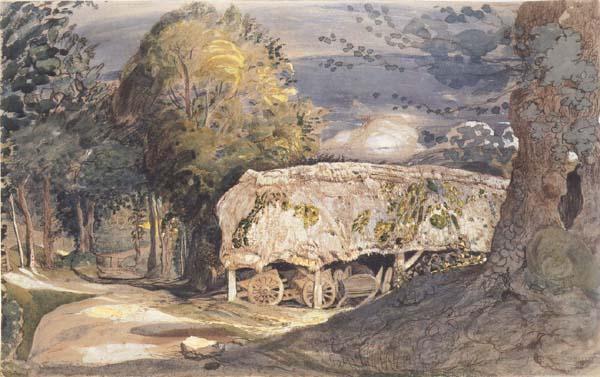 Samuel Palmer Cart Shed and Lane